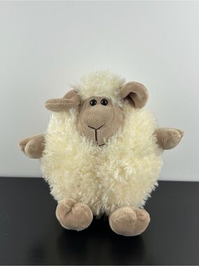Miniso Life RARE Lamb Sheep 8.5" White Beige Plush Stuffed Animal
